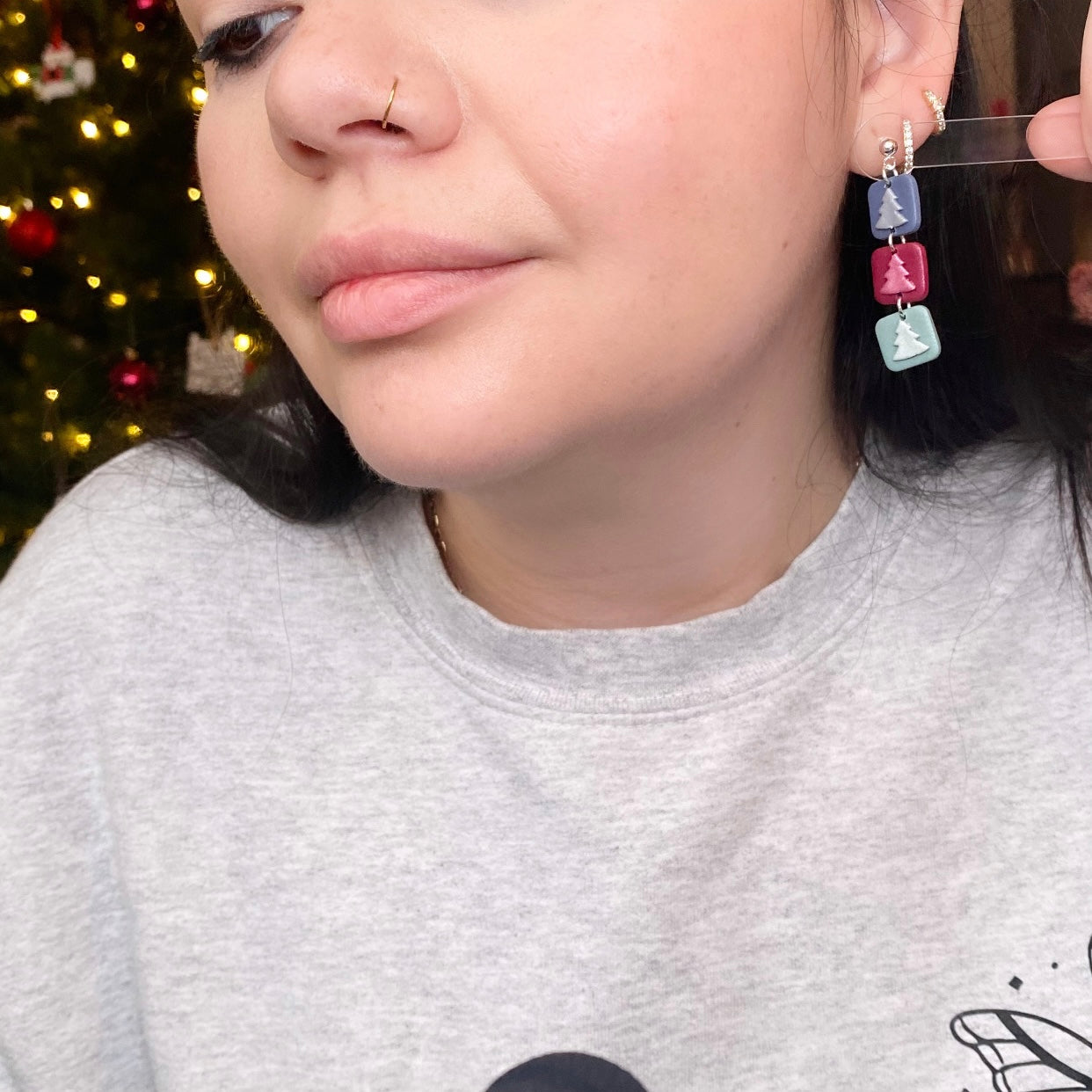 Shimmery Tree Trio
