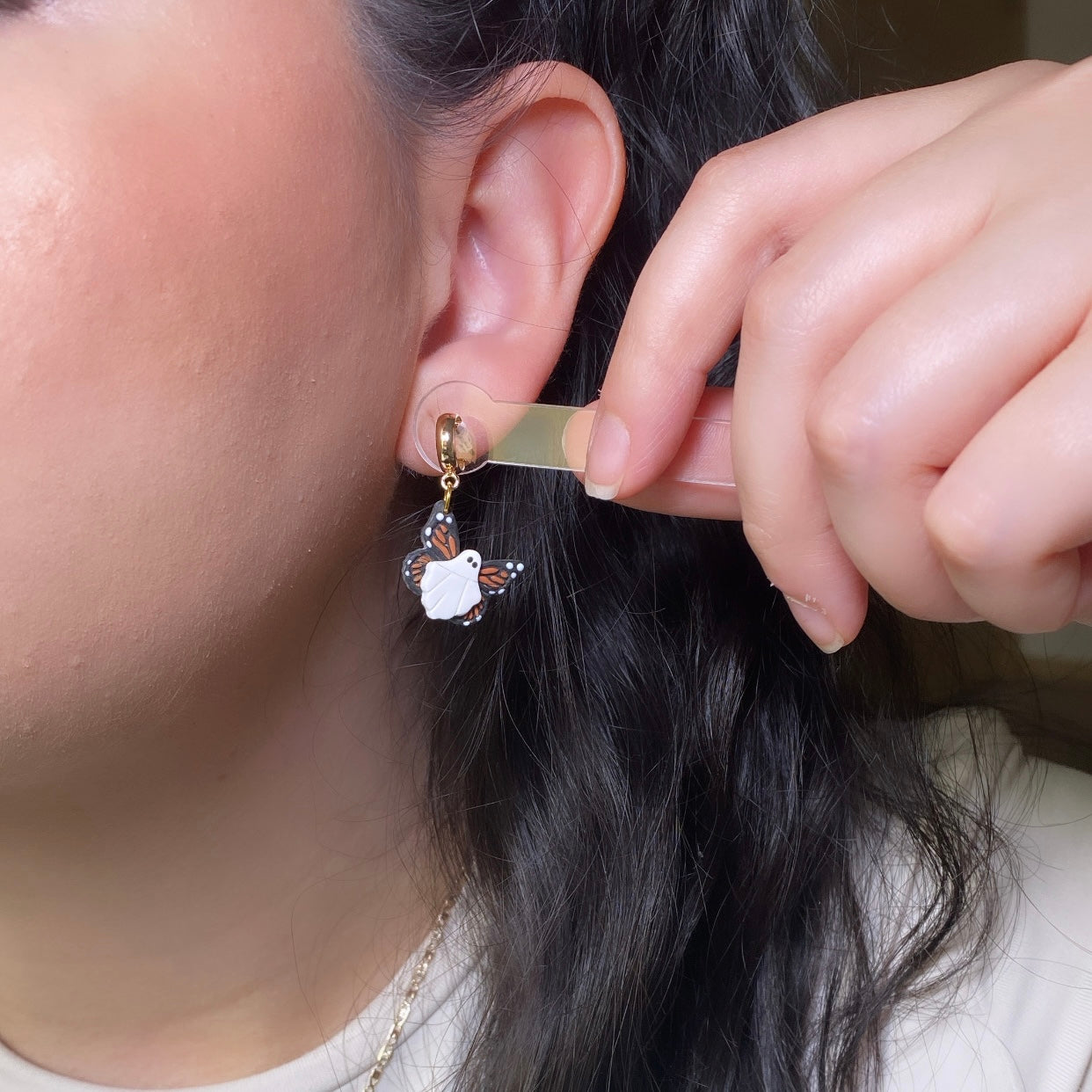 Mini BOOterflies (silver)