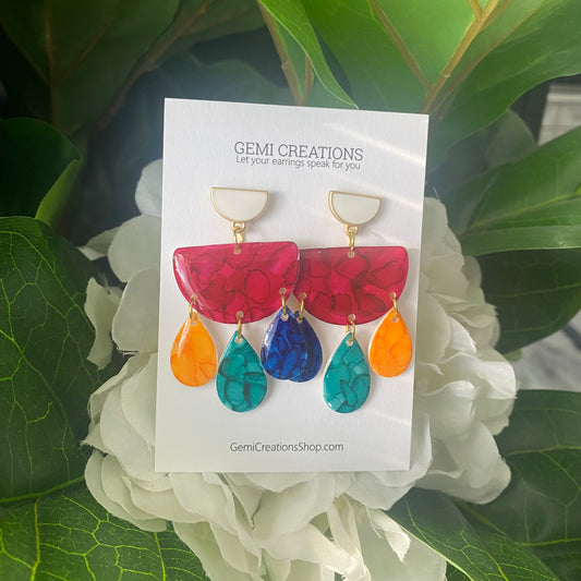 Colorful dangle