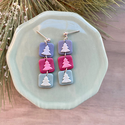 Shimmery Tree Trio