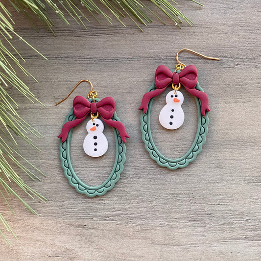 Snowman portraits